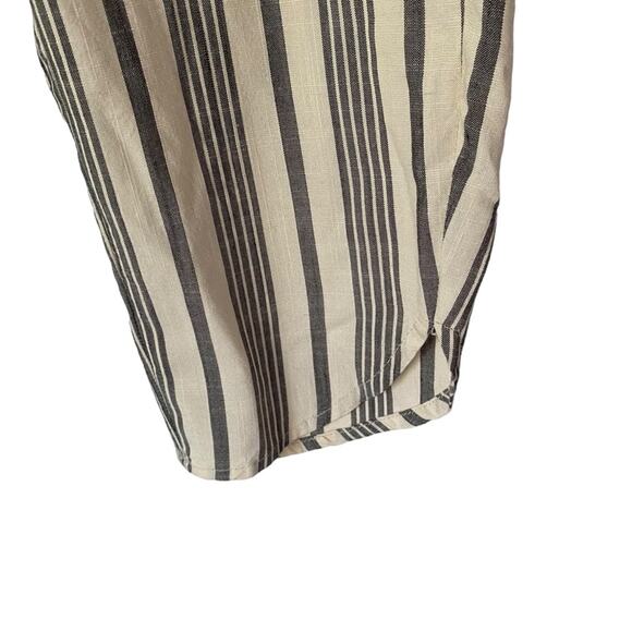 Marine Layer Allison Pull On Tan Black Pants size small - Picture 5 of 10